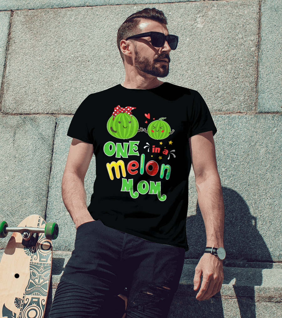 One In A Melon Mom Summer Tropical T-Shirt