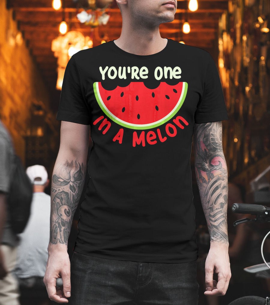 You're One in a Melon Watermelon Vibes T-Shirt