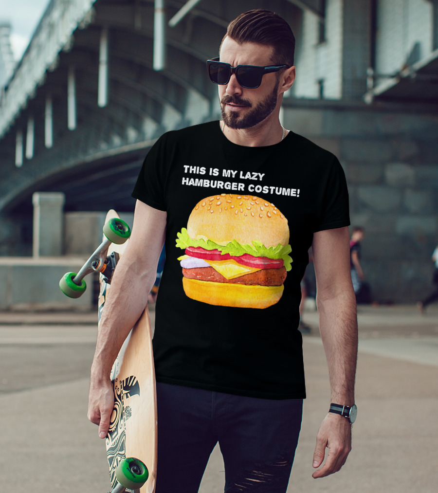 This Is My Lazy Hamburger Costume T-Shirt