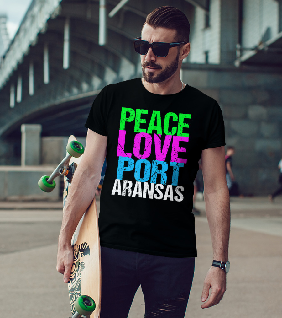 Peace Love Port Aransas T-Shirt