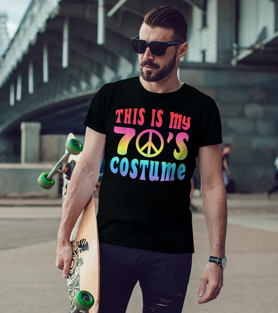 This Is My 70's Peace Sign Costume T-Shirt