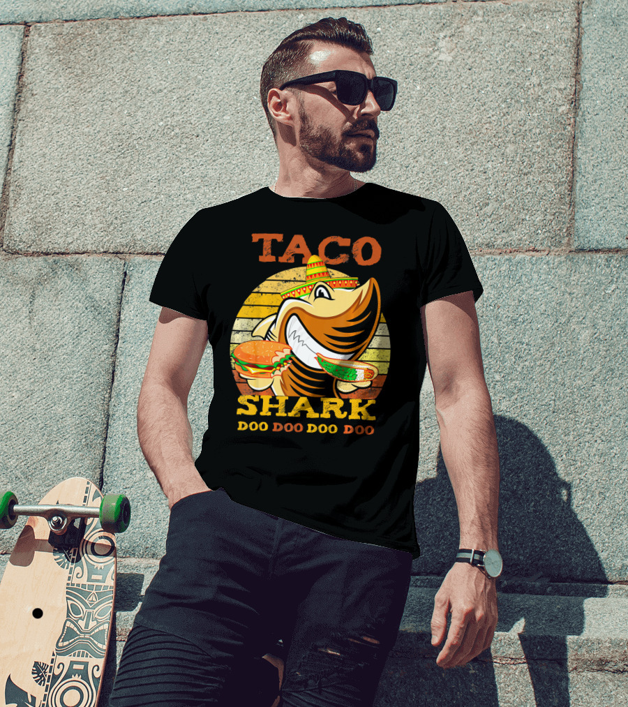 Taco Shark Doo Doo Doo Doo T-Shirt
