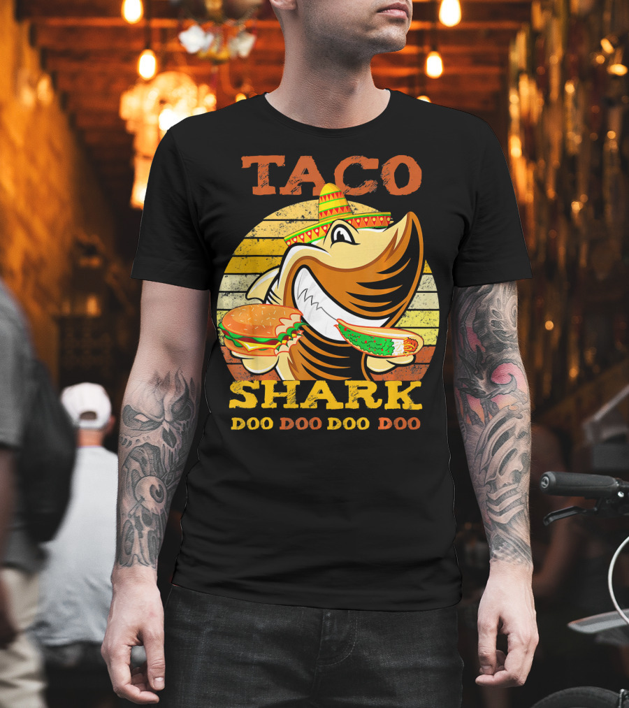 Taco Shark Doo Doo Doo Doo T-Shirt