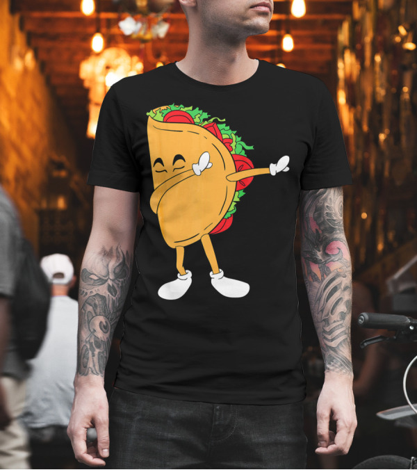 Dabbing Taco Mexico Funny Mexican Food T-Shirt Dabbing Taco Mexico Funny Mexican Food T-Shirt