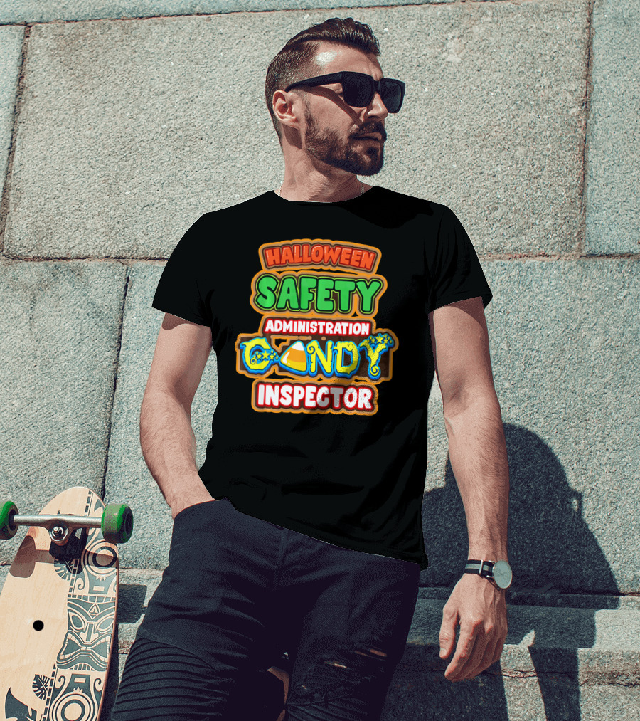 Halloween Safety Administration Candy Inspector T-Shirt