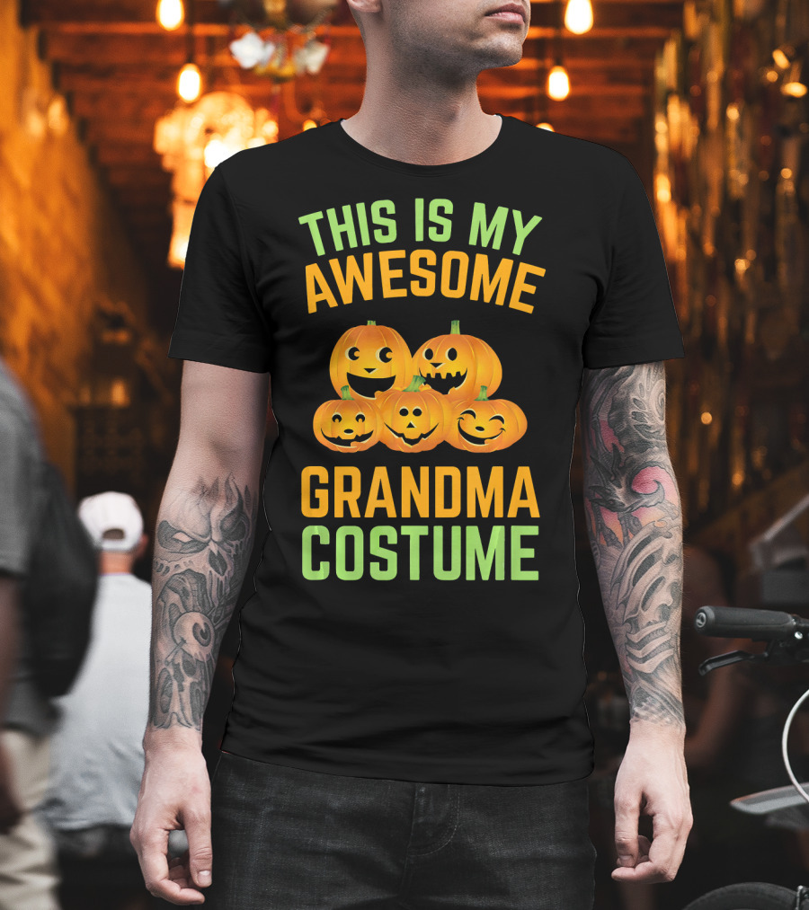This Is My Awesome Grandma Costume T-Shirt