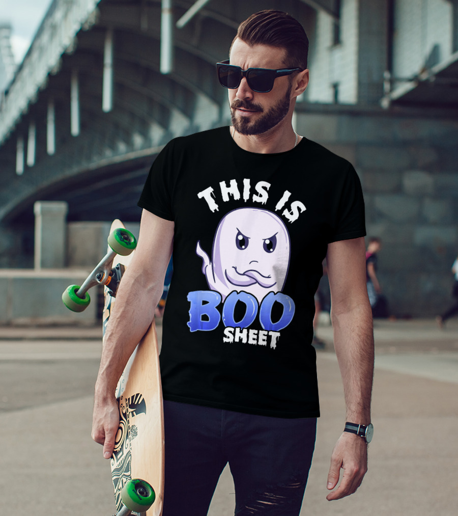 This Is Boo Sheet Ghost Face Boo Sheet T-Shirt