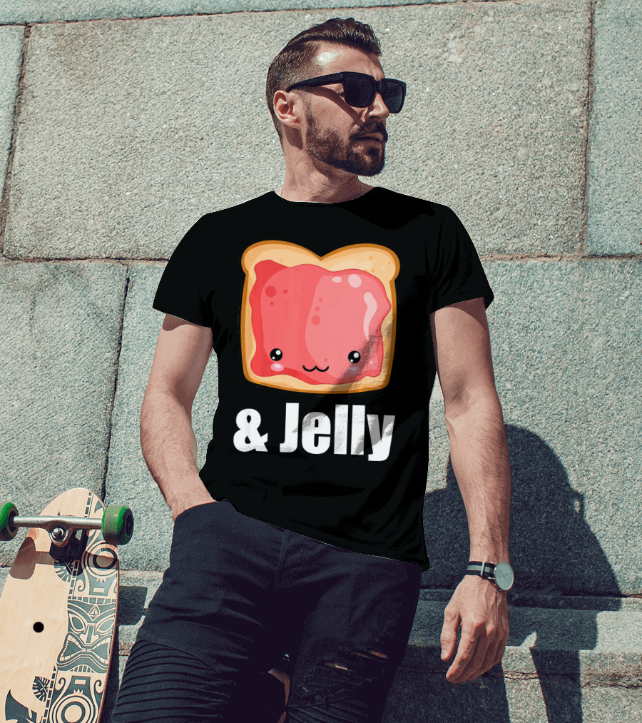 Kawaii Jelly Toast Cute Cartoon PB&J Matchi T-Shirt