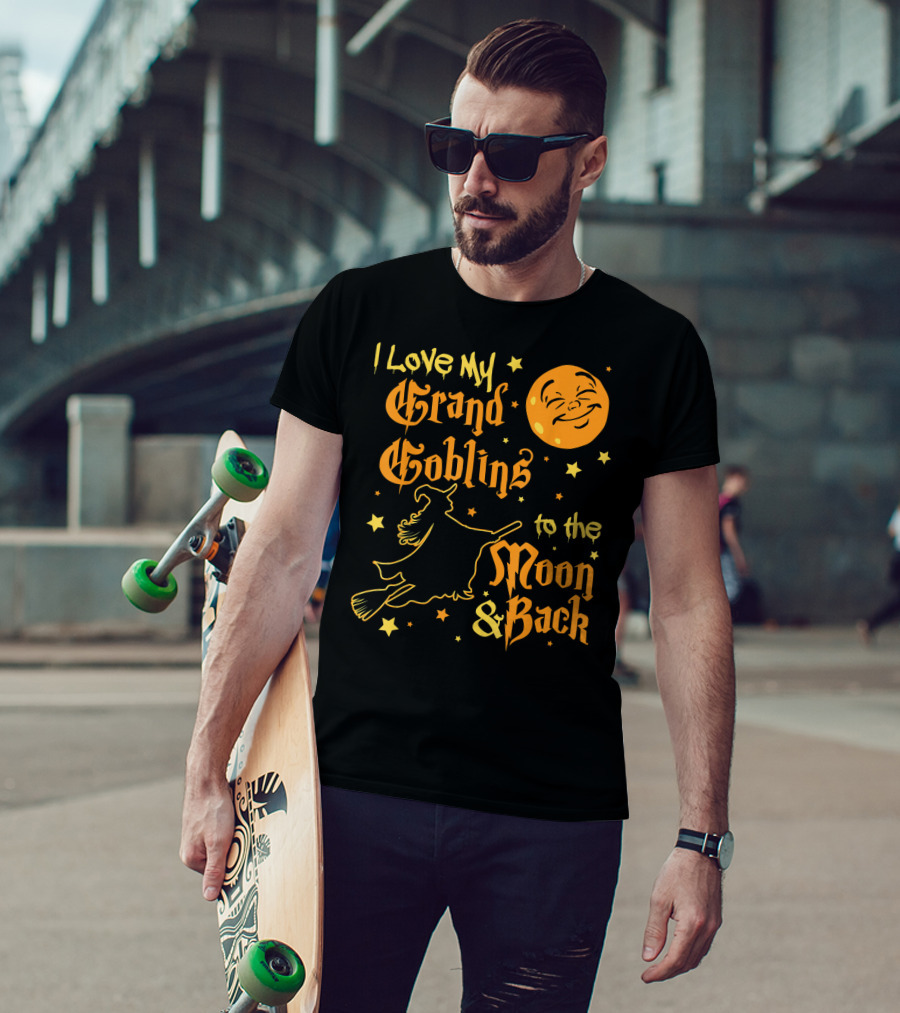I Love My Grand Goblins To The Moon And Back T-Shirt