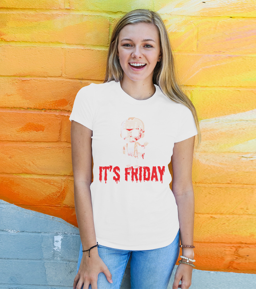 It's Friday Funny Halloween Horror T-Shirt