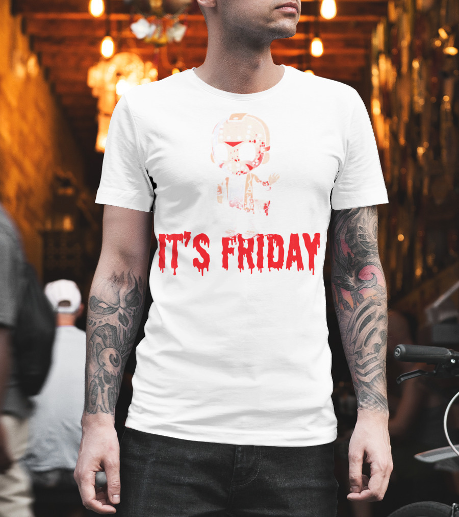 It's Friday Funny Halloween Horror T-Shirt