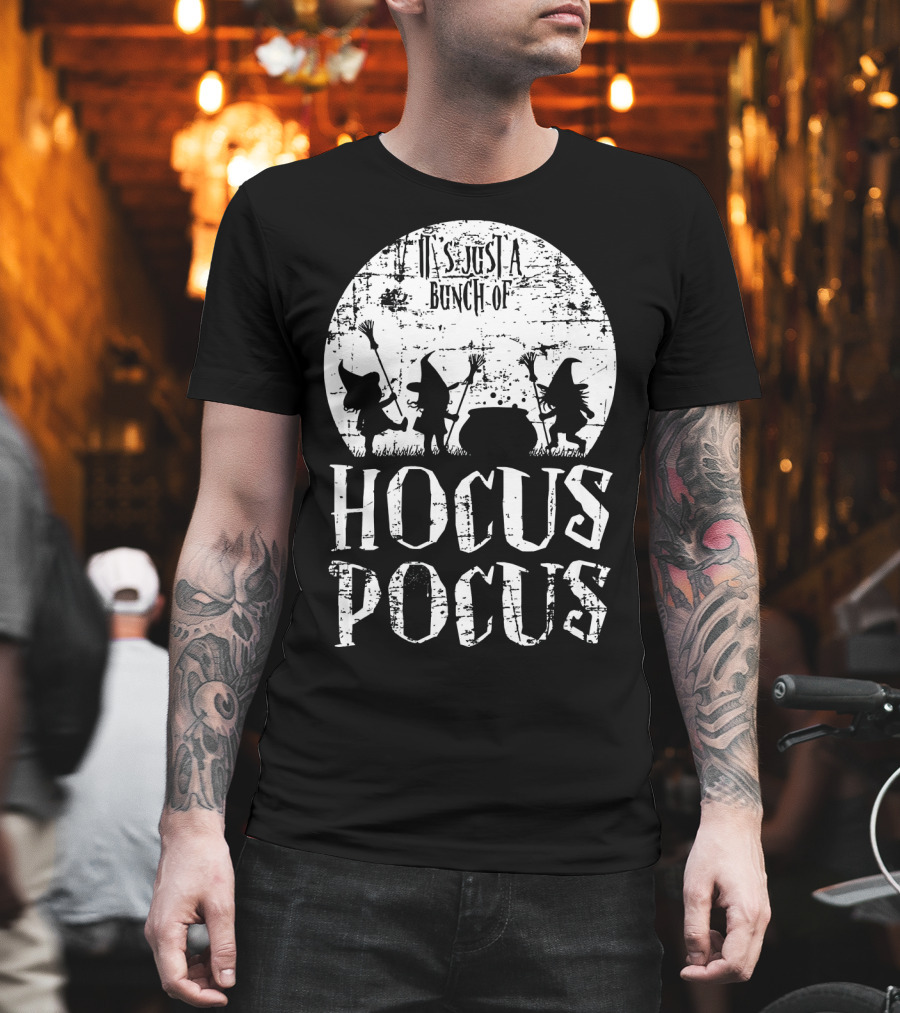 It's Just a Bunch of Hocus Pocus Silhouette Trio T-Shirt