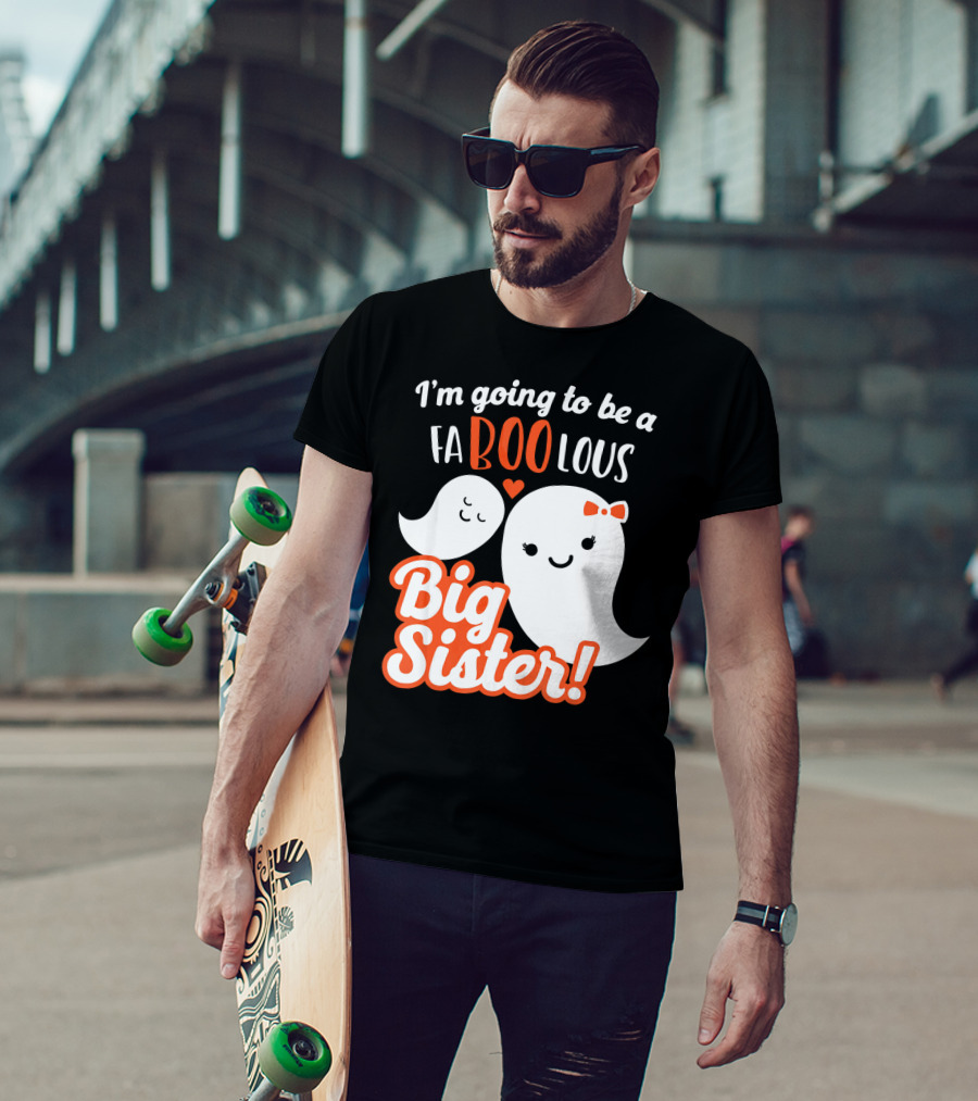 I'm Going To Be A FABOOlous Big Sister T-Shirt