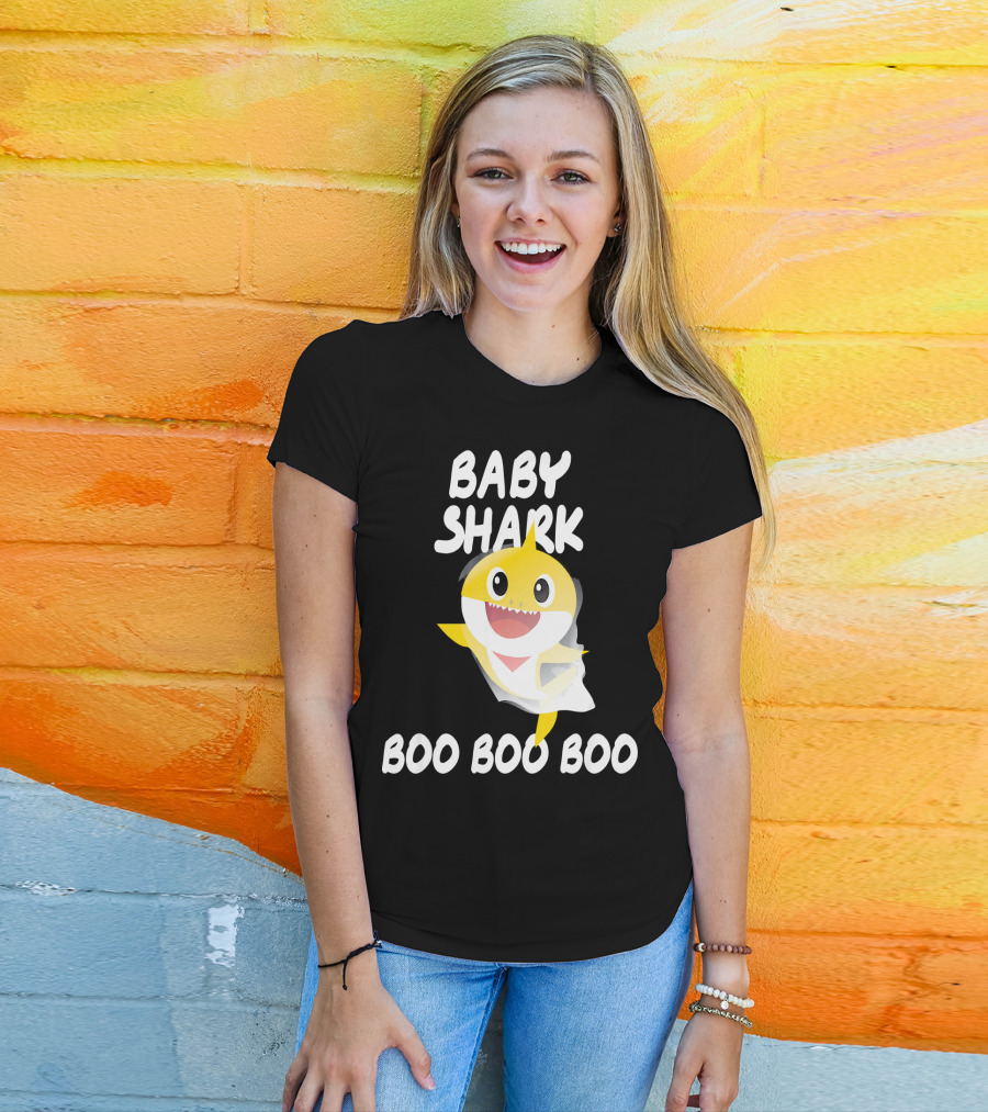 Baby Shark Halloween Boo Boo Boo T-Shirt