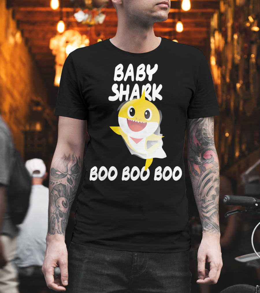 Baby Shark Halloween Boo Boo Boo T-Shirt