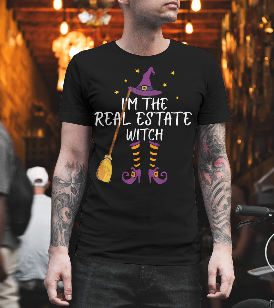 I'm the Real Estate Witch Halloween Realtor T-Shirt