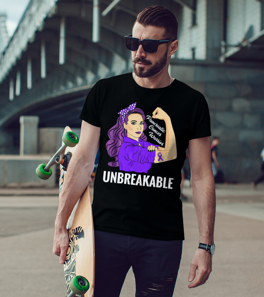 Unbreakable Pancreatic Cancer Warriors T-Shirt