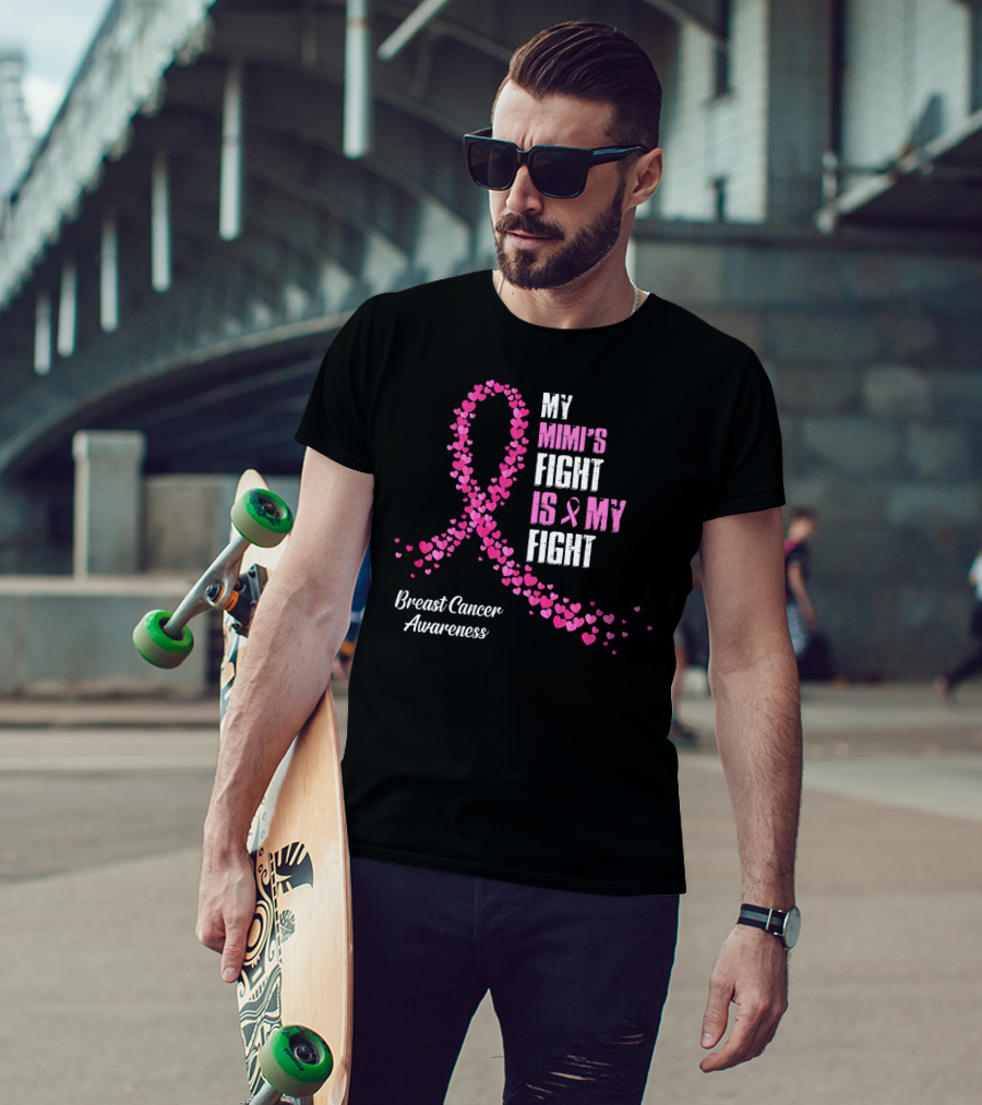 My Mimi's Fight Is My Fight Breast Cancer Awareness T-Shirt