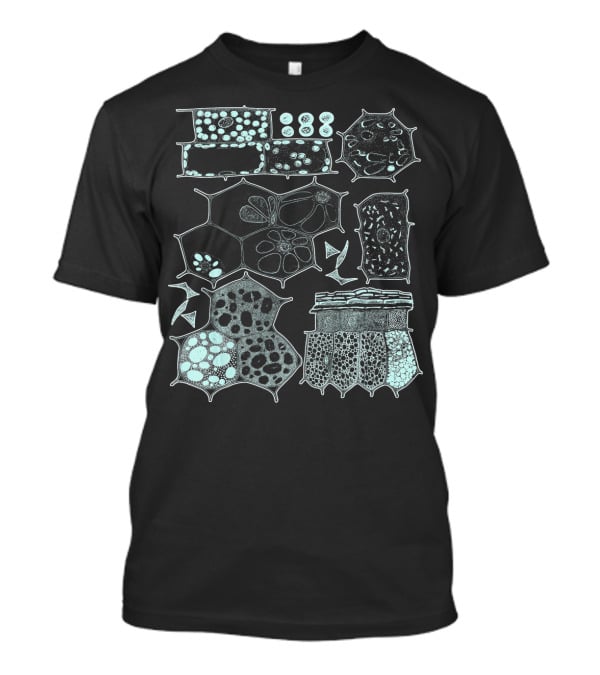Microbiology Science Botany Cellular Structures T-Shirt