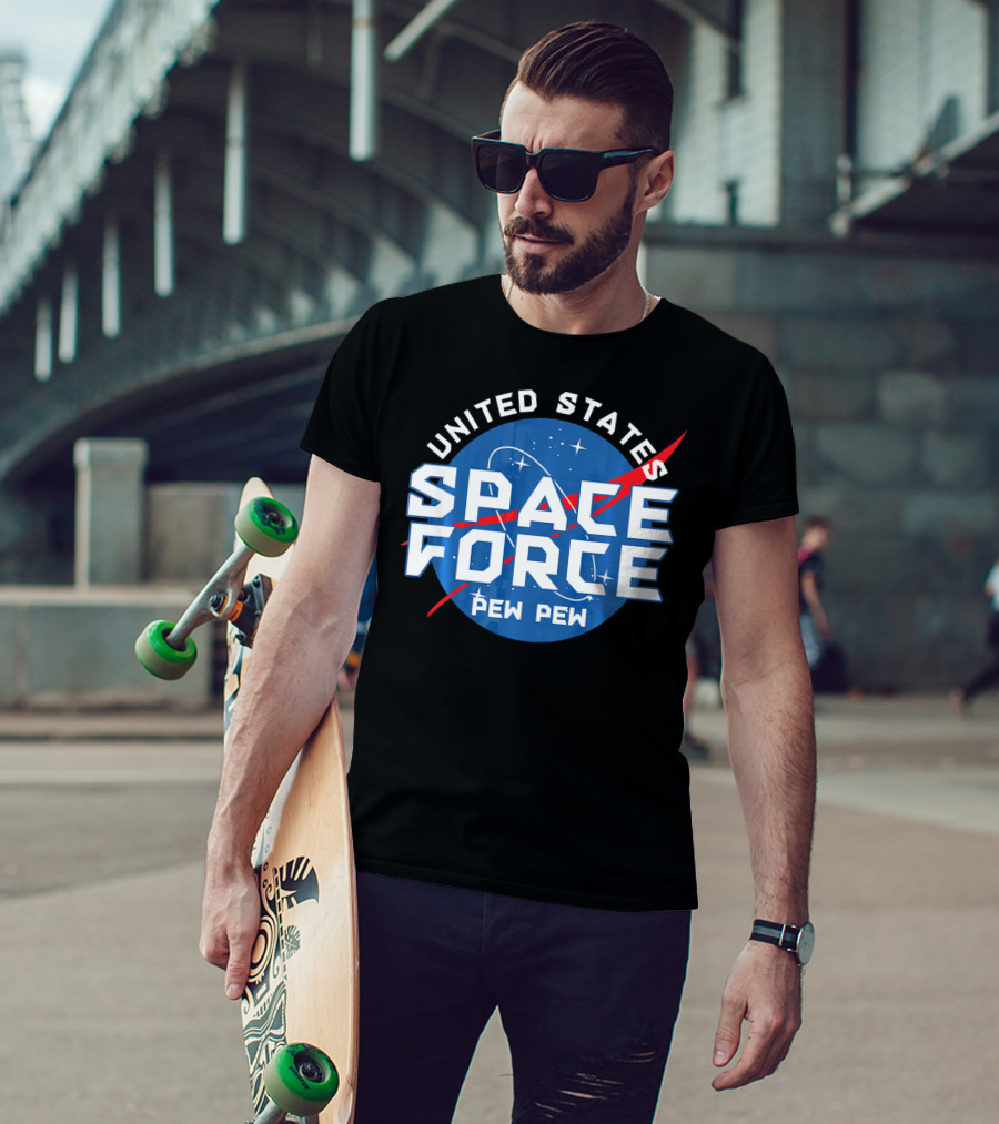 United States Space Force Pew Pew T-Shirt