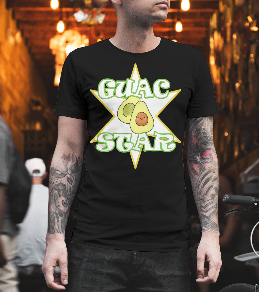Guac Star Avocado Guacamole Men T-Shirt