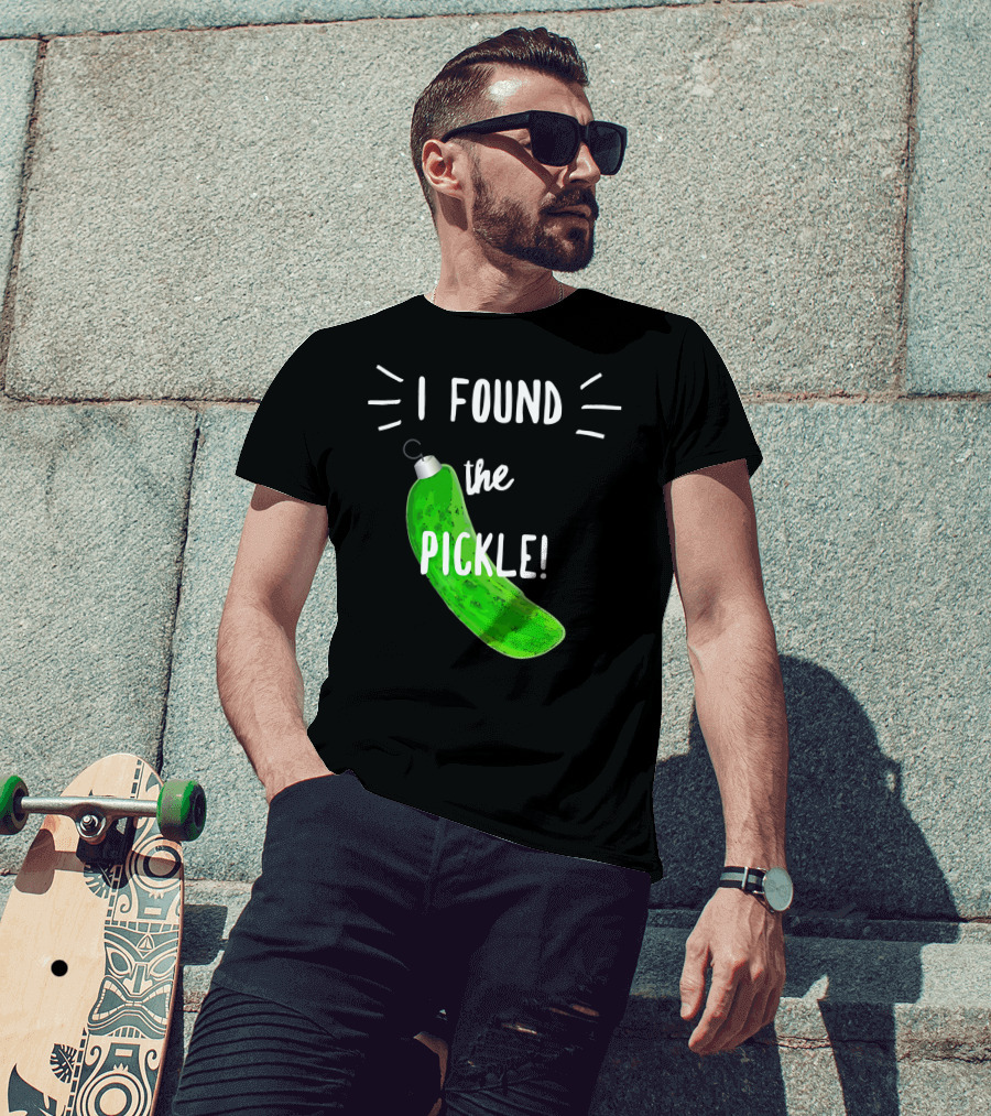 I Found The Pickle German Christmas T-Shirt
