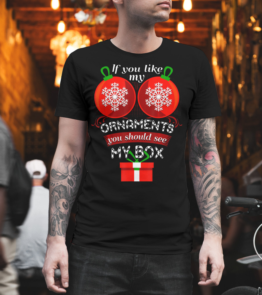 If You Like My Ornaments You Should See My Box T-Shirt