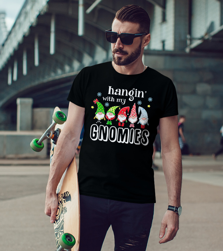 Hangin' With My Christmas Gnomies T-Shirt