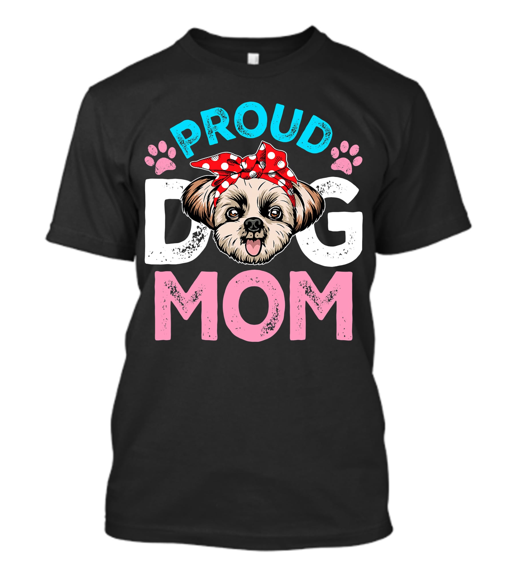 Proud Shih Tzu Dog Mom T-Shirt