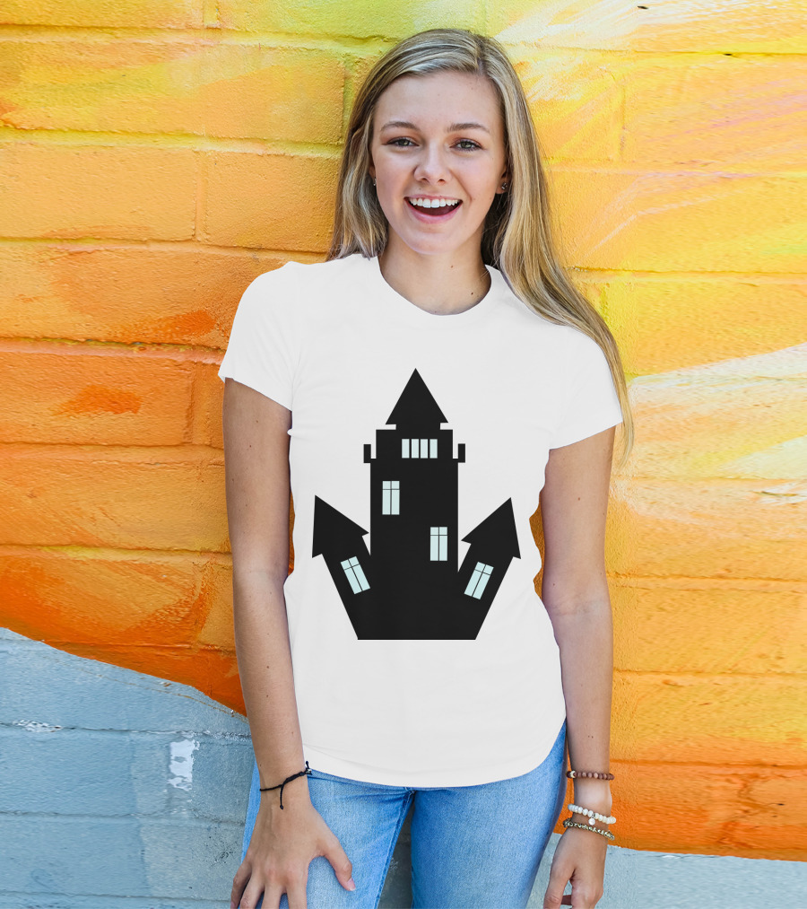 House On Haunted Hill Castle T-Shirt