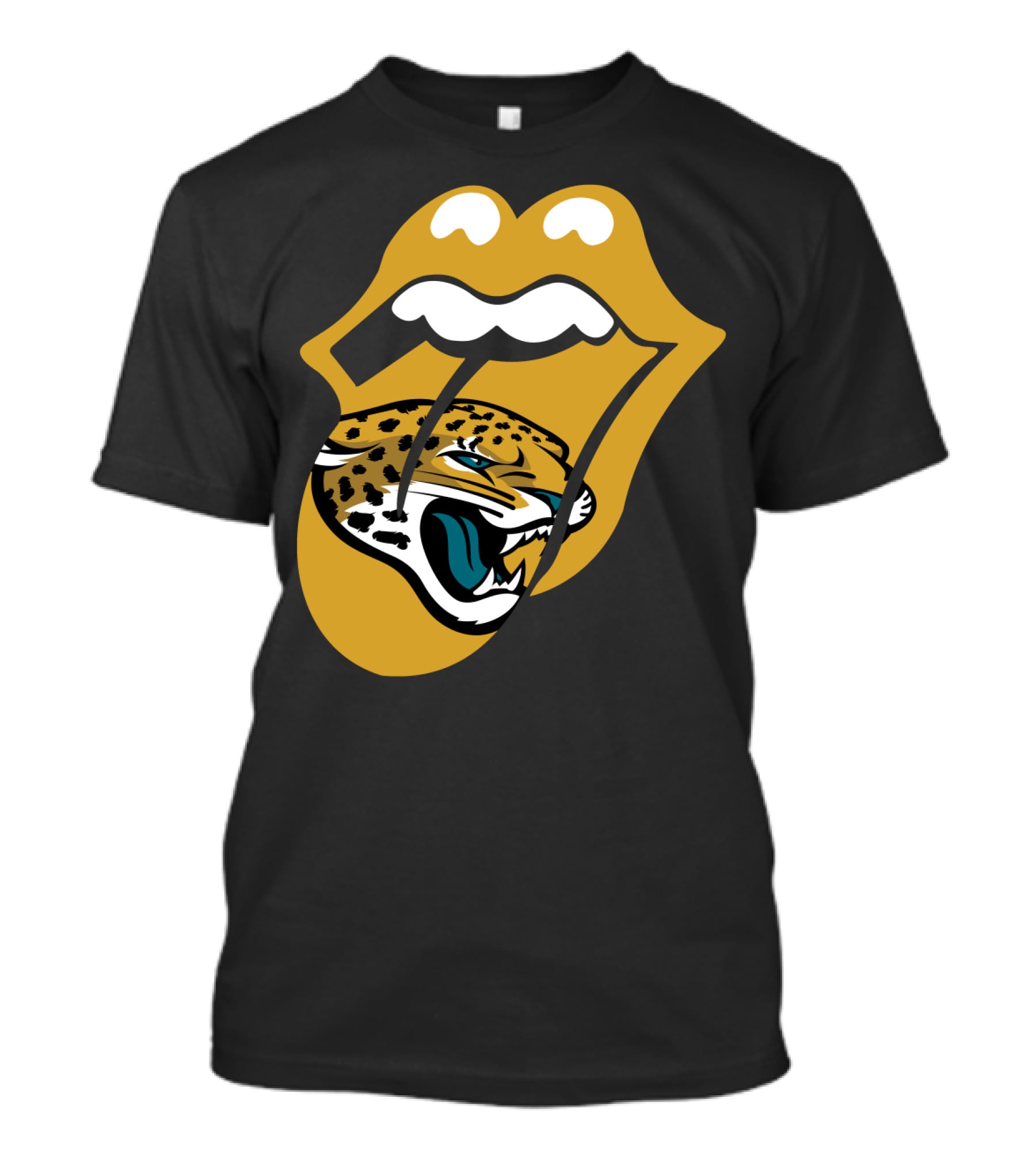 Jacksonville Jaguars Logo With Iconic Tongue T-Shirt