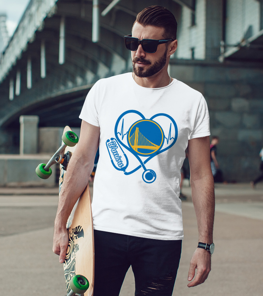 Nurse Heartbeat Golden State Warriors Love T-Shirt